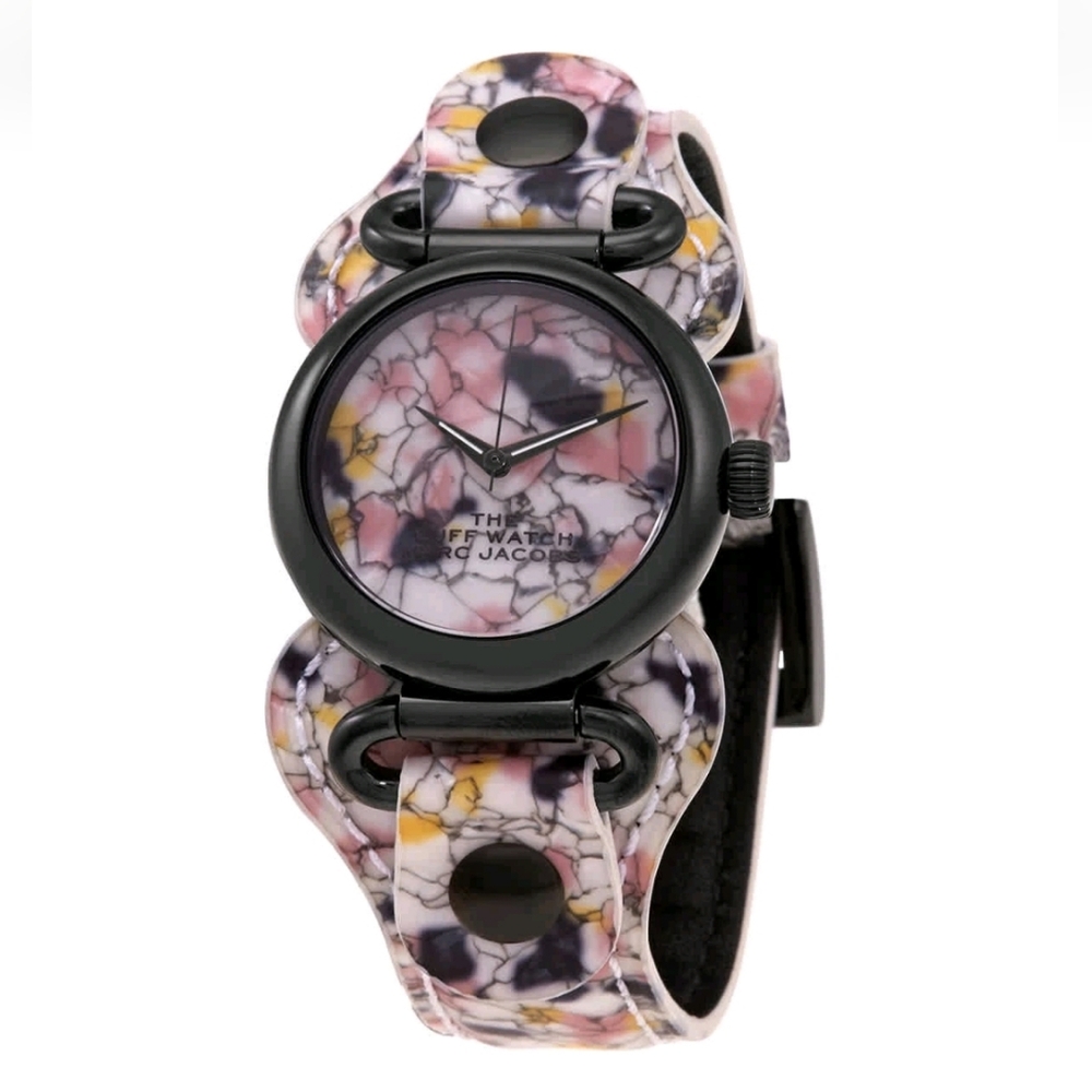 Marc Jacobs Marble Pattern Cuff Watch - image 1
